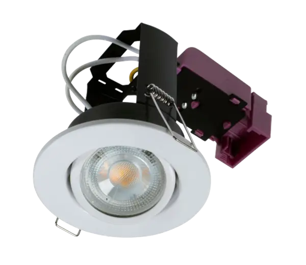 CAPELLA Mains Voltage Fire Rated GU10 Downlight