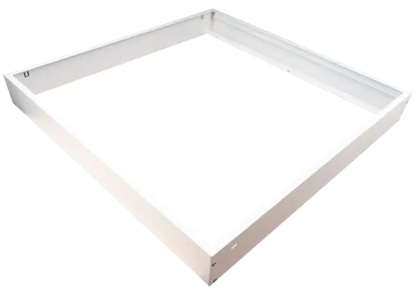 DALLAS Surface Mount Box Kit For 60x60 Panel White 70mm Deep Flat Pack