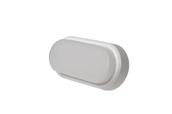 OHIO 12W IP54 Oval Bulkhead 3000K 4000K 5700K c/w White and Black Trims