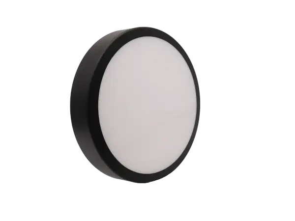 ORB 14W LED Surface Mount Trim Plain Black