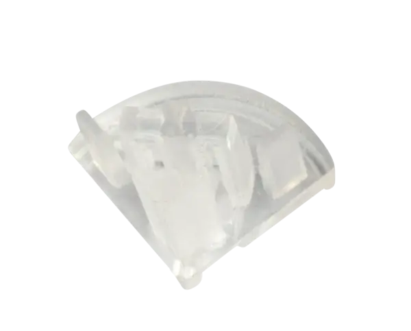 Embout de butée pour éclairage d'armoire SEAM en version inclinée