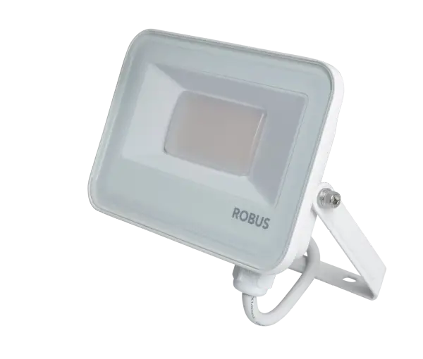 SELEST PLUS 10W/20W Floodlight IP65 CCT3 White c/w 1m Flex