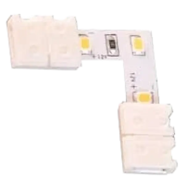 VEGAS EASY CLIP L-STRIP Left Connector  4.8W/ 12V 3000K Priced Per 1pc