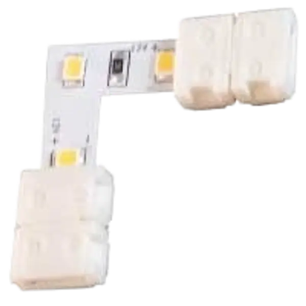 VEGAS EASY CLIP L-STRIP Right Connector  4.8W/ 12V 4000K Priced Per 1pc
