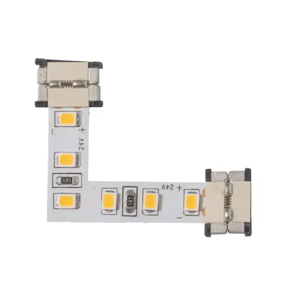 VEGAS EASY CLIP L-STRIP CONNECTEUR DROIT 9.6W / 24V 3000K Prix par 1pc