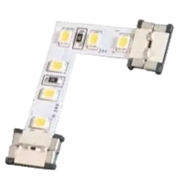 VEGAS EASY CLIP L-STRIP Right Connector 9.6W/ 24V 4000K Priced Per 1pc