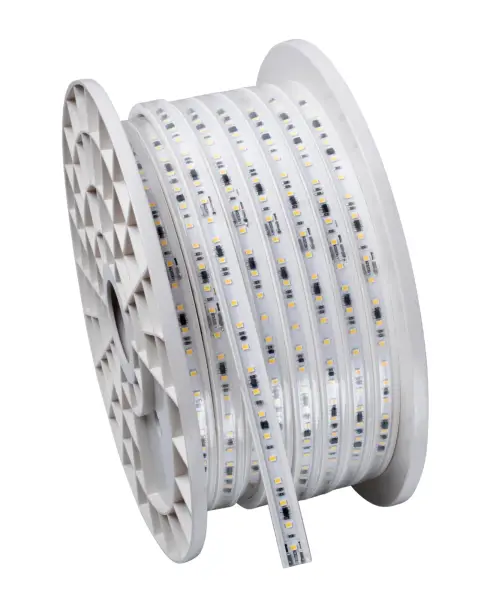 VEGAS AC Strip 8W/m 240V Natural White 4000K IP67 50m -  Priced Per m