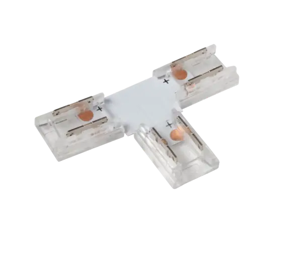 VEGAS EASY CLIP T Connector For 12V and 24V CCT1 IP20 LED Strip (3Pcs)