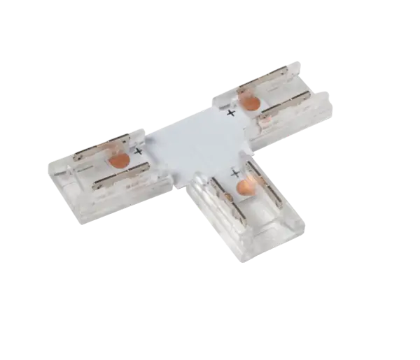 VEGAS EASY CLIP T Connector For 12V/24V CCT1 IP20 LED Strip (3Pcs)