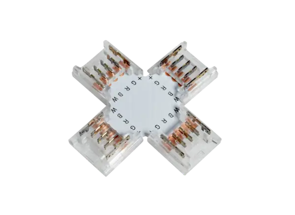 VEGAS EASY CLIP X CONNECTEUR POUR BANDE LED 12W / 24V RGBW IP20 (3PCS)