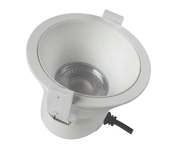 CASSIE 8W CCT4 Selectable LED Downlight With Reflector IP44 Dimmable